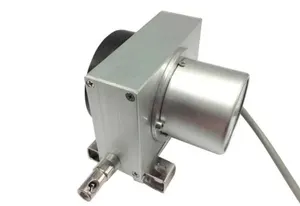 Capteur de déplacement de câble métallique Capteur de position de fil de traction de 3000mm, capteur de déplacement de fil de traction, encodeur de fil linéaire