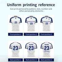 Jersey Premium Kroasia Kit Putih Kustom Desain Gratis Lencana Nomor Nama Kustom