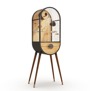 <span class=keywords><strong>Cage</strong></span> à oiseaux pliable en acier inoxydable, grande taille, vente en gros, structure robuste, sécurisée pour les animaux, antirouille, espace spacieux, facile à nettoyer - Product Image 1