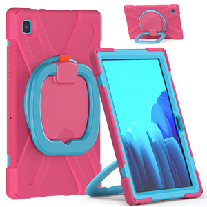 Étui robuste anti-chute pour <span class=keywords><strong>tablette</strong></span> <span class=keywords><strong>Samsung</strong></span> Galaxy <span class=keywords><strong>Tab</strong></span> <span class=keywords><strong>A7</strong></span> 10,4 pouces <span class=keywords><strong>SM</strong></span>-<span class=keywords><strong>T500</strong></span> <span class=keywords><strong>SM</strong></span>-T505, coque avec support rotatif à 360 degrés - Product Image 2