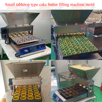 Machine à garnir les cupcakes et déposeuse de biscuits au chocolat, machine à faire des gâteaux moelleux pour les boulangeries, pour la garniture de gâteaux au lait
