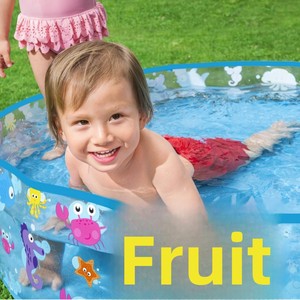 <span class=keywords><strong>Piscina</strong></span> Inflable de PVC para Niños 55028 Ocean Ball / <span class=keywords><strong>Piscina</strong></span> Familiar / Estanque para Peces - Plástico Rígido para Nadar y Jugar en el Agua - Product Image 4