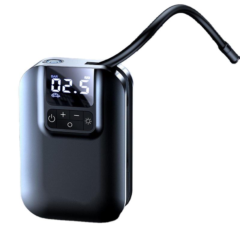 Тоби беспроводной мини автомобильная шина электрический портативный воздушный насос цифровой автомобильный воздушный компрессор 5v шины шин с ЖК-дисплеем