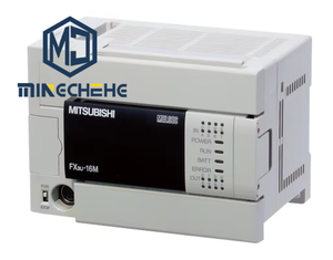 ตัวควบคุมลอจิกที่ตั้งโปรแกรมได้ FX3U 64MR 64MT 64K หน่วยความจำแบบสเต็ป 0.065us การประมวลผลความเร็วสูง ฟังก์ชั่นกำหนดตำแหน่ง 3 แกนสำหรับอุตสาหกรรม - Product Image 1
