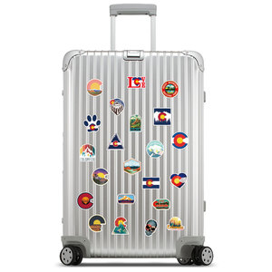 50 miếng dán trang trí hình graffiti hoàng hôn Colorado nhãn dán ván trượt Mũ bảo hiểm cho máy tính xách tay chống nước - Product Image 6