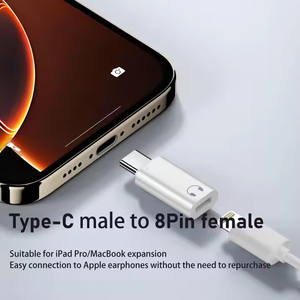 Adaptateur USB C Dongle Audio IP Écouteurs Casque <span class=keywords><strong>Convertisseur</strong></span> pour IP 16/15 Pro Max Samsung S25 pour Connecteur de Chargeur Audio Type C - Product Image 3