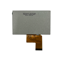 Layar LCD TFT Modul Sentuh Resistor 5 Inch IPS 800 * 480 Konektor RGB 40PIN IC Driver ST7262