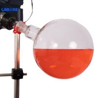 Evaporador Rotatorio de Laboratorio Pequeño RE-201D de 2L, Evaporador Rotatorio al Vacío para Destilación y Concentración