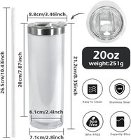 Vente flash : Tasse à café moderne avec couvercle et paille, design moderne, effet globe à neige, 20 oz, pour soda, café, cadeau