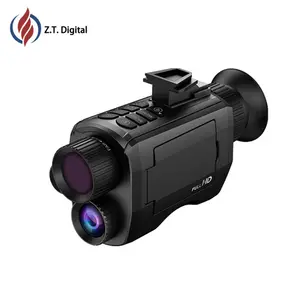 Perbesaran lensa 5x, zoom digital 8x definisi tinggi inframerah penglihatan malam sekitar 600 meter