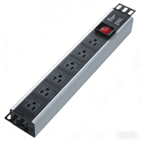 PDU de distribution d'alimentation universelle intelligente 15A 20A sur mesure pour rack, montage en armoire de serveur C13 C19