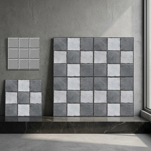 Dalles de parking en porcelaine numérique 40x40cm, robustes, 12mm, antidérapantes, émaillées, pour extérieur, fourniture directe fabricant - Product Image 3