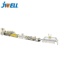 Ligne d'extrusion de panneaux composites en aluminium et plastique à grande vitesse