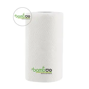 Keuken Handdoek Tissue Fabriek Prijs Top Selling Bamboe Houtpulp