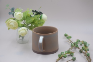 Tasse de pulvérisation en céramique, pour vase en argile rouge, sans main, bougie de hauteur de 4 pouces, 8OZ, <span class=keywords><strong>prix</strong></span> bas quantité minimale de commande - Product Image 3