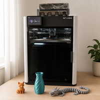 Printer 3D Bambu Lab H2S AMS Combo Format Besar 4-in-1 dengan Kecepatan Cetak 1000mm/s, Presisi Tinggi & Dukungan Multi-Warna