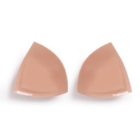 Grands coussinets de soutien-gorge adhésifs double face en polyester/nylon pour bonnets E F G H, sans dos, ultra doux, invisibles, effet liftant, sexy