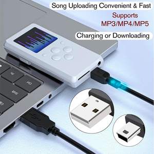 Mini Cable USB 1M estándar en forma de T 2,0 a 5 pines Mini Cable de cargador macho <span class=keywords><strong>para</strong></span> REPRODUCTOR DE MP3/cámara de salpicadero/Garmin GPS - Product Image 5