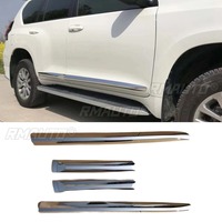 Car Side Skirt Lip Spoiler Extension Diffuser Guard For Toyota Prado 2018 Car Side Skirt Splitter Apron Car Accessories