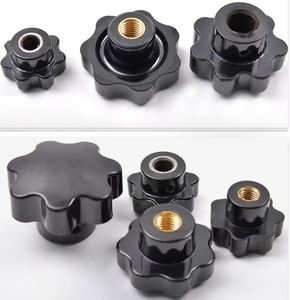 Bouton étoile écrou noyau de cuivre trou aveugle tête en caoutchouc plastique écrous Torx M4 M5 M6X25mm diamètre - Product Image 2