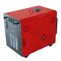 Générateur diesel silencieux Prix d'usine personnalisé Générateur diesel silencieux de type silencieux 3KW 5KW 6KW 7KW 8kw 9kw 10kw Générateur diesel