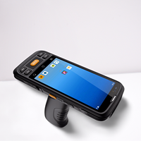 IP65 Rugged Android 12 UHF RFID 4G Escáner de código de barras Quad Core CPU Industrial PDA con colector de datos de huellas dactilares en stock