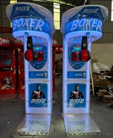 Machine de boxe et de kick-boxing à pièces électroniques personnalisée, jeu d'arcade de boxeur, machines de frappe de boxe, machine de boxe d'arcade