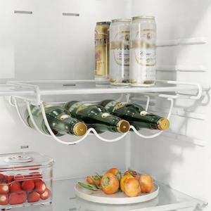 <span class=keywords><strong>Portabottiglie</strong></span> per Frigorifero Sotto Ripiano a Prezzo Conveniente, Organizzatore in Metallo per Bevande - Product Image 5
