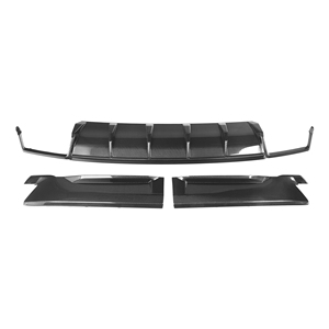 Good Fitment Carbon Fiber Diffuser Fit for <strong>Audi</strong> <strong>A8</strong> Sport <strong>Line</strong> 2022+ Rear Bumper Diffuser Lip - Product Image 3