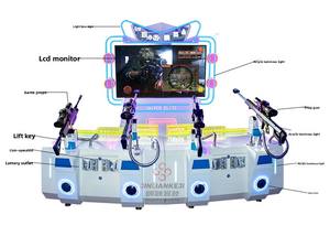 Réaliste VR <span class=keywords><strong>Sniper</strong></span> <span class=keywords><strong>Elite</strong></span> Shooting Arcade Machine Multi-Player Immersive Virtual Reality Gaming Colorful LED Coin Operated Game - Product Image 2