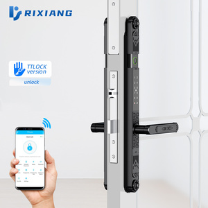 Nhôm thông minh khóa cửa IP65 không thấm nước hai mặt ngón tay khóa kép không thấm nước ttlock ứng dụng cho sân vườn ngoài trời an ninh - Product Image 3