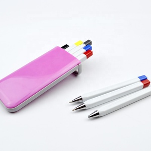 Hộp Quà Tặng Combo Phong Cách Khuyến Mại Bút Bi Bút Chì Cơ Học Bộ Bút Dạ Quang - Product Image 1