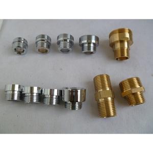 Connecteur en cuivre de conversion de filetage M18 20 22 24 28 32 mm, 4 6 points/M18, filetage interne externe fin, accessoires de robinet de salle de bain - Product Image 4