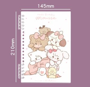 Vente en gros <span class=keywords><strong>Mikko</strong></span> A cahier à spirale Kawaii dessin animé étudiant A cahiers papeterie cahier relié à la ligne de haute qualité - Product Image 3