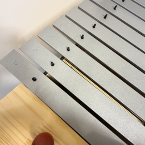 <span class=keywords><strong>Xylophone</strong></span> 13 touches en aluminium vibrant, instrument de percussion à percussion manuelle, tailles moyenne, petite et grande, en coffret - Product Image 6