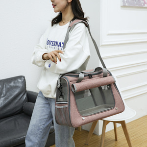 Breathable <b>cat</b> bag/<b>backpack</b>/portable <b>cat</b> carrier/dog crossbody bag/handbag/space bag - Product Image 4