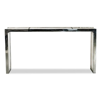 Table console rectangulaire en pierre au design moderne, prix de gros, bonne qualité, table console pour la décoration du hall, pour la maison, le couloir