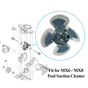 Pieza de repuesto de motor duradera de alto rendimiento R0524900 para limpiador de succión de piscina <span class=keywords><strong>MX6</strong></span>/MX8, montaje de motor - Product Image 3