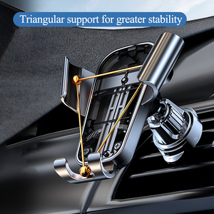 Mobile <b>Car</b> Vent Gravity <b>Car</b> Phone Holder Portable Mechanical <b>Car</b> Cell Mount with <b>Clip</b> - Product Image 5