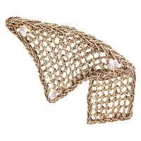 Filet d'escalade triangulaire en jonc de mer naturel pour hamac tissé, habitat de repos pour gecko cranté, crabe ermite, perroquet, lézard, hamac pour reptiles