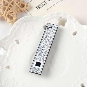 Çocukluk bellek emaye pimleri klasik Photoshop Toolbar broş yaka iğneler tasarımcı Meme Unisex sanatçılar ve tasarımcılar takı pimleri - Product Image 4