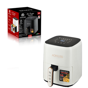 ACKILISS ACL-5362 1300W Nuevo Diseño Fácil de Usar <span class=keywords><strong>Freidora</strong></span> de Aire de Alta Calidad con Enchufe VDE Negro Blanco - Product Image 3