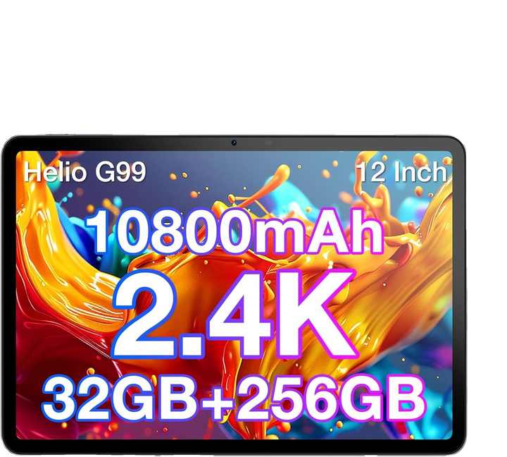 DOOGEEタブレット 12インチ Helio G99 10800mAh 8コア Amazon.co.jp