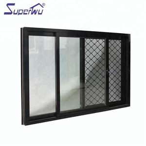 Fenêtre coulissante en aluminium d'impact de preuve d'ouragan de NOA/FPA Miami Dade avec le climatiseur de PTAC pour l'hôtel - Product Image 5