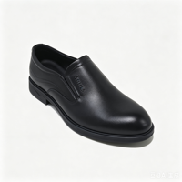 Nouveaux Mocassins en Cuir Véritable pour Hommes, Style Britannique, Chaussures Formelles et Décontractées à Enfiler