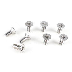 Pernos de montaje de disco de freno universales 93600-06014-0H plateados para reparación automotriz, paquete de 8, paquete de 16 - Product Image 5