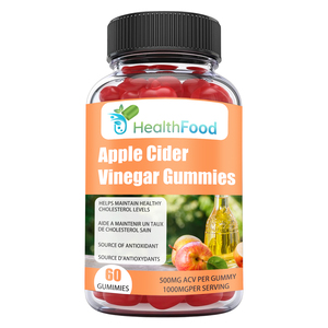 Supplement Manufacturer Powerful Antioxidant Skin <b>Care</b> Gummies Apple Cider Vinegar Gummies Food Supplement Body Weight Loss - Product Image 1