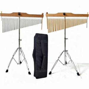 Campanas <span class=keywords><strong>de</strong></span> Viento <span class=keywords><strong>de</strong></span> 36 Tonos, Instrumento Musical <span class=keywords><strong>de</strong></span> Percusión, Aluminio con Recubrimiento Electrolítico, Ajustable en Altura - Product Image 1
