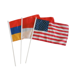 Logo personnalisé, Stock bon marché, 14x21cm, Mini drapeau ondulé de <span class=keywords><strong>Gay</strong></span> Pride, grand drapeau à main - Product Image 5