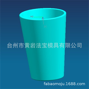 Molde de plástico para vasos, para moldeo por inyección, material P20, una superficie de separación, disposición horizontal, artículos de uso diario - Product Image 1